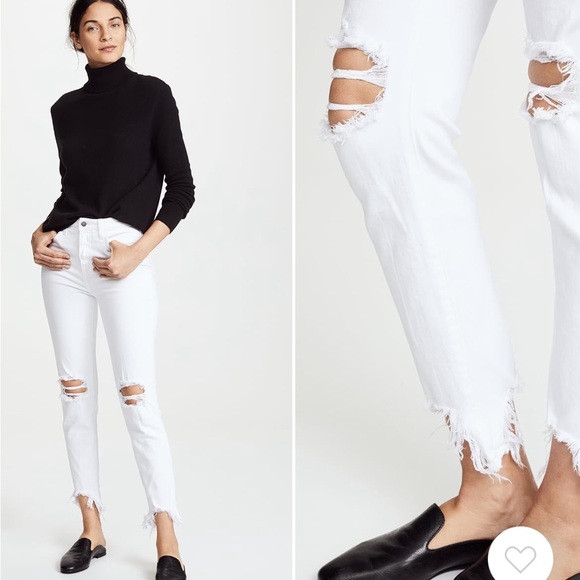 Lagence High Line Distressed Skinny Jean - Picture 3 of 11